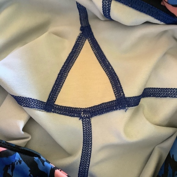 Lululemon Inspire In Paint Storm Harbor Blue Sz-4 - Picture 4 of 8